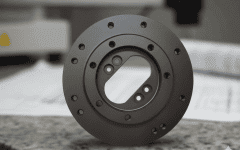 Hard coat anodizing sample