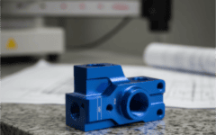 Type II anodizing sample