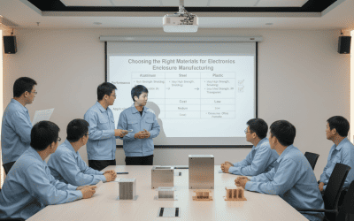 Choosing the Right Materials for Electronics Enclosure Manufacturing