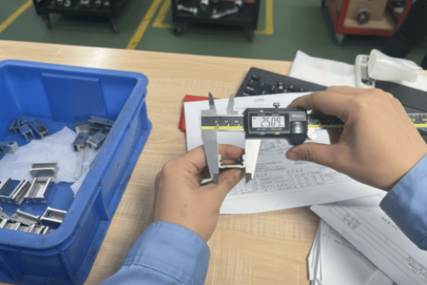 In-process quality control monitoring