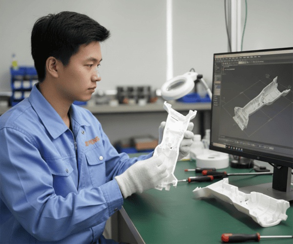 SLS 3D Printed Components