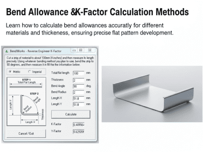 Bend Allowance Calculator