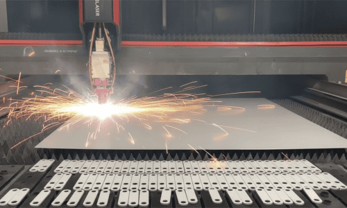 Laser cutting process