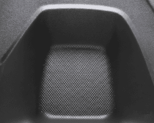 Mold texturing surface finish example