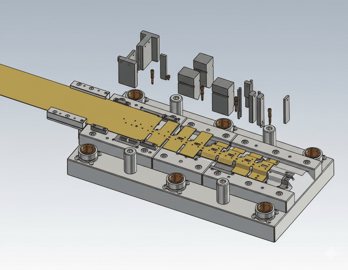Progressive Die Stamping Process Overview