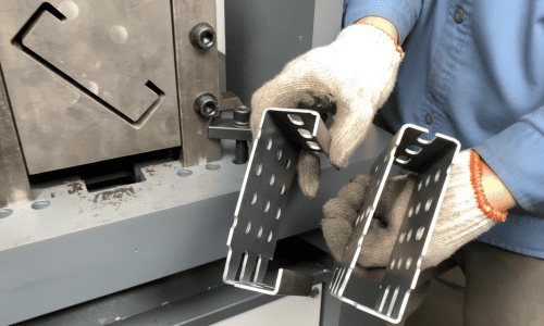 Punching process