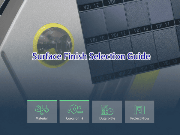 Surface finish samples and quality control tools