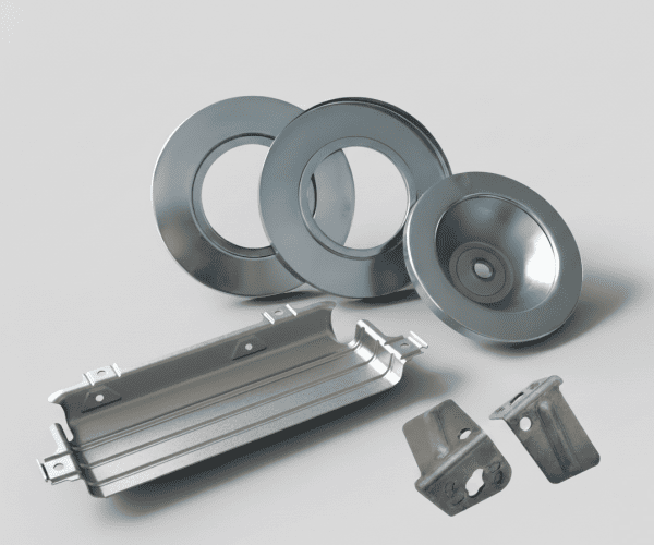 Precision bending and flanging operations