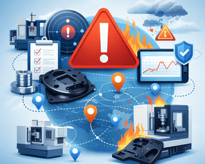 Proactive risk management system with monitoring dashboards and contingency planning