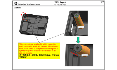 DFM for Injection Molding
