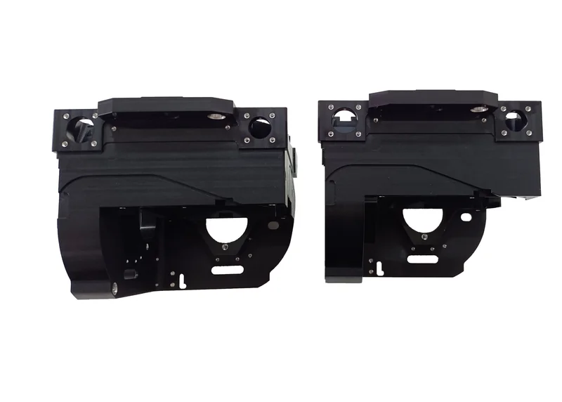 5-Axis Machined Aluminum Frame for Fiber-Optic Gyroscope Units