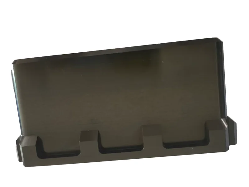 Honeycomb lightweight top cover machined from 7075-T6 aluminum